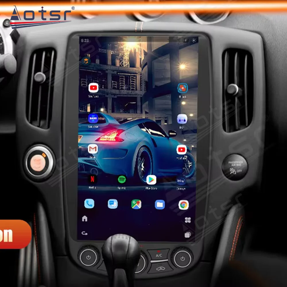 

Автомобильный радиоприемник Android 2Din Carplay для Nissan 350Z 370Z 2008-2021 авторадио стерео мультимедийный видеоплеер GPS-навигация головное устройство
