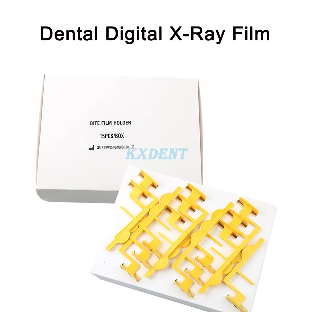 New 15pc/set Dental Digital X-Ray Film Dental Use Digital X Ray Film Positioner Holder Plastic Dental Holder For Dental Lab tool