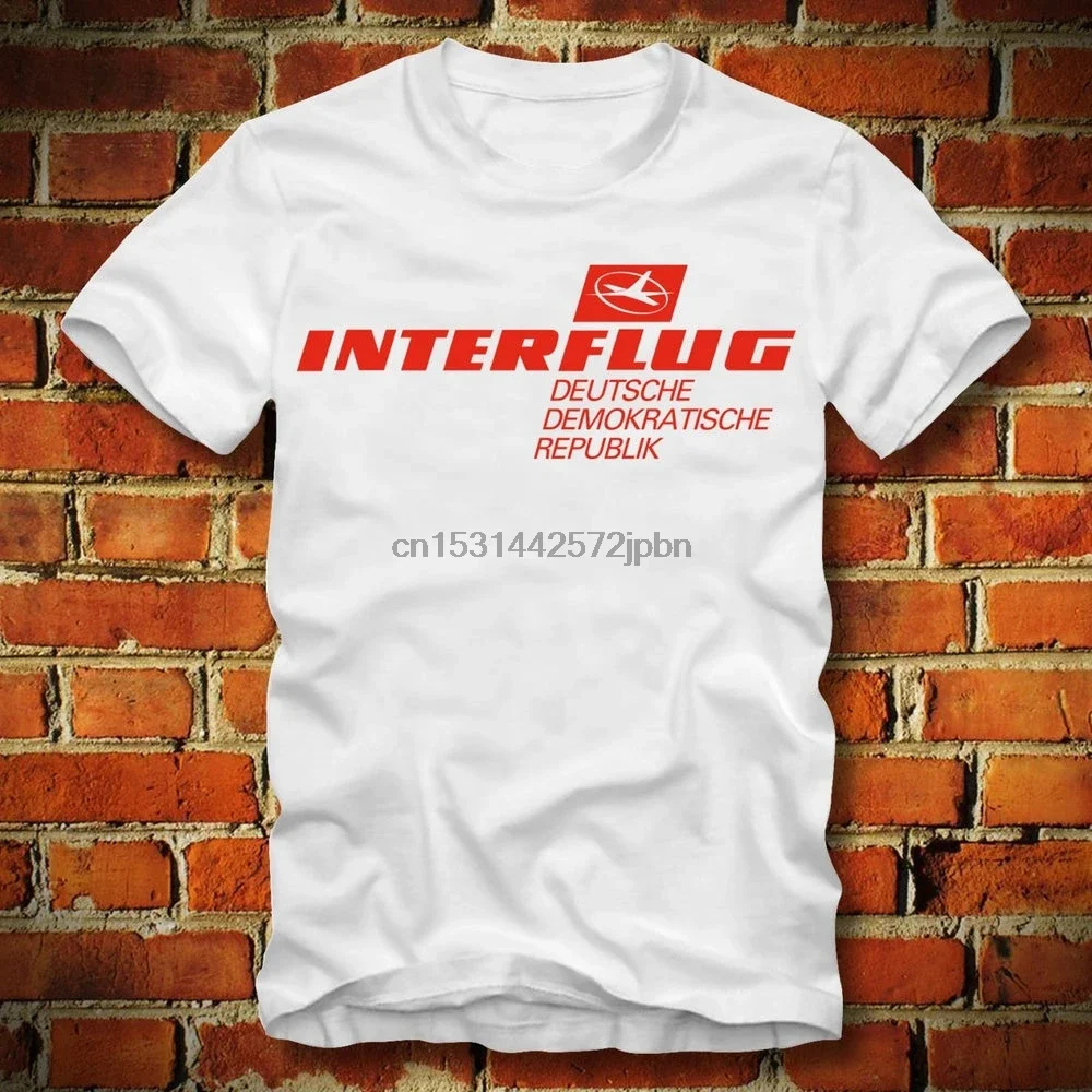 BOARDRIPPAZ DDR T SHIRT Interflug Deutsche Demokratische Rupublik Airline Fluglinie Retro Trabant Wartburg