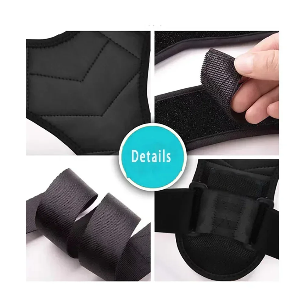 Back Brace Posture Corrector For Women and Men  Adjustable Upper Back Brace and Shoulder Breathable Corrective Belt