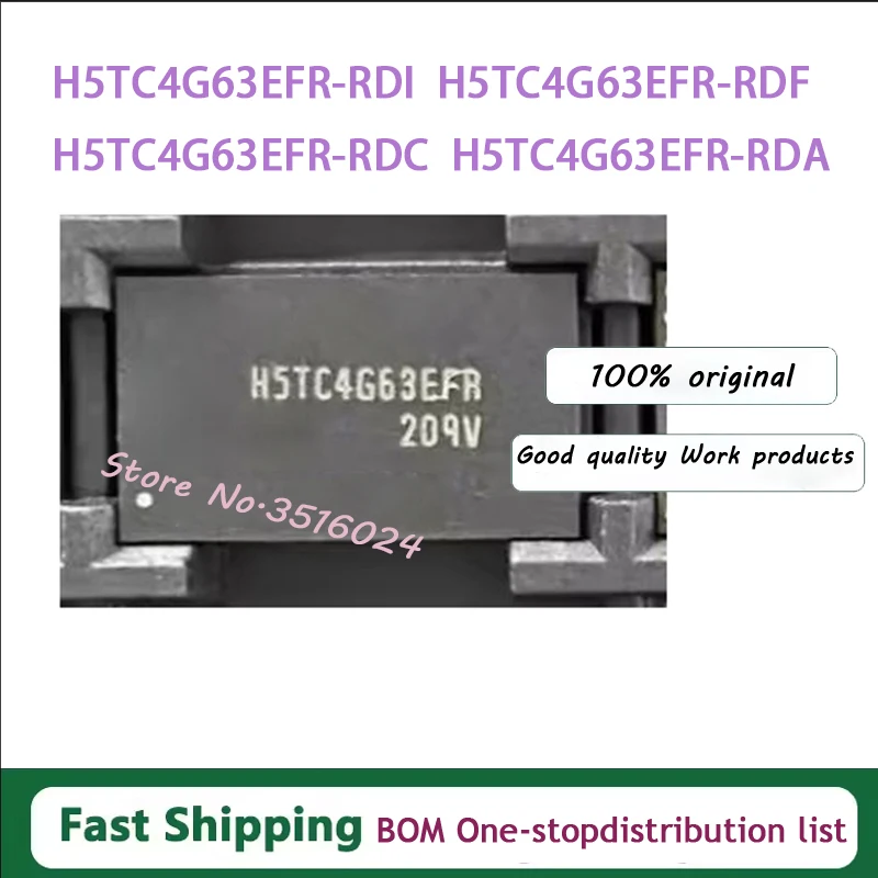 1PCS H5TC4G63EFR-RDI H5TC4G63EFR-RDF H5TC4G63EFR-RDC H5TC4G63EFR-RDA BGA96