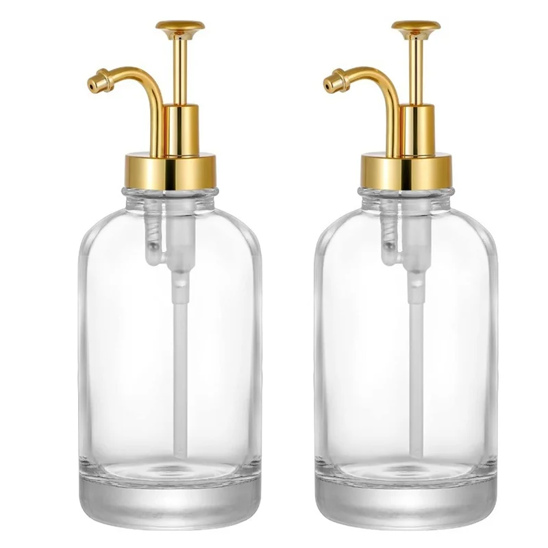 

A74E-Syrup Dispenser With Funnel Pump 16Oz/500Ml Leak-Proof Coffee Drinkware Accessories