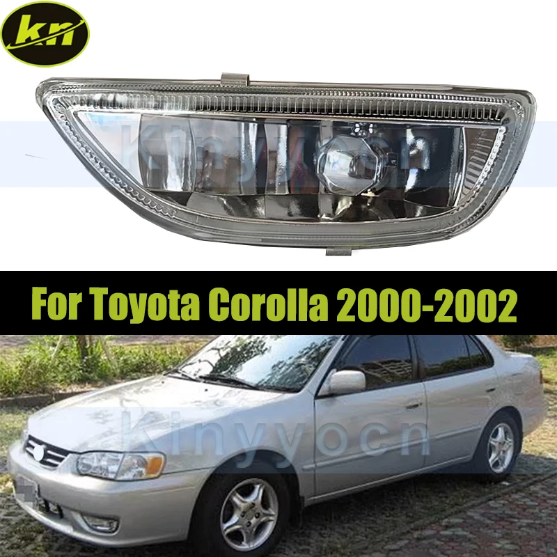 

Front Bumper Fog Lamp Light For Toyota Corolla 2000-2002 Front Driving Lamp Fog Light