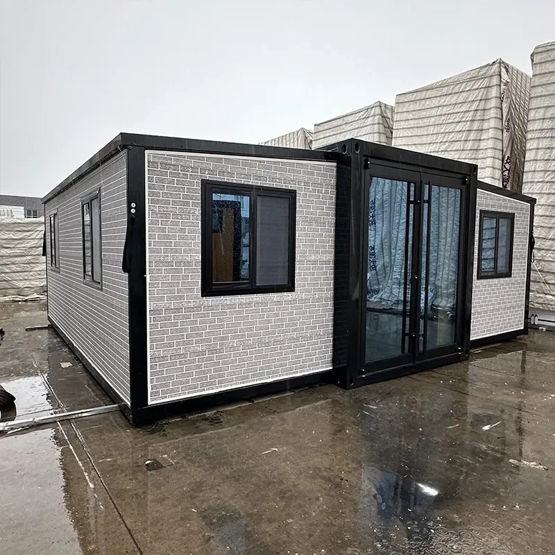 All in One Plug Play Facility Modern Prefabricated Cabin with Built in Furniture and Appliances