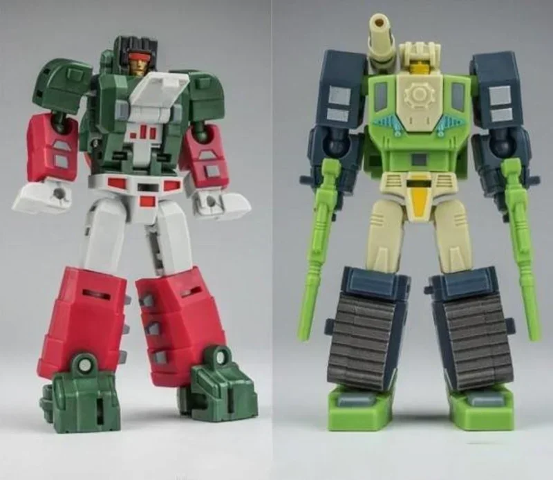 Unique Transformation UT YM-02 YM02 Headmasters Hardhead & Skullcruncher UT-YM02 Mini Warrior Action Figure Robot Toys