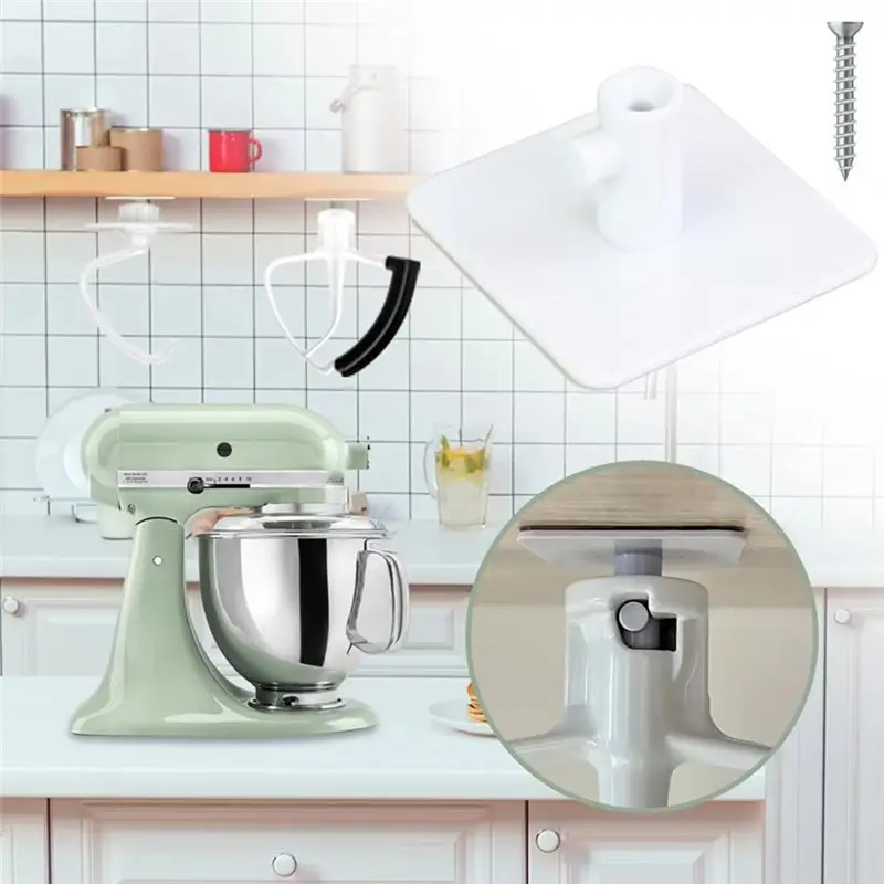 Suitable For Kitchenaid Mixer Chef Machine Hook Vertical Accessory Bracket Universal Kitchen Accessories Storage Hook-AT36