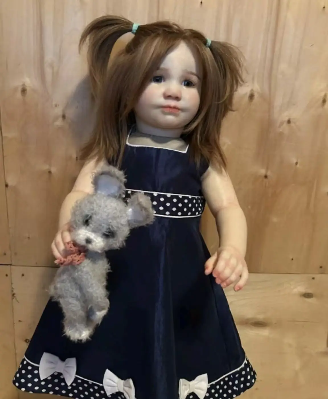 

St.Store Exclusive selling 36inches Big Girl Reborn Doll Hand Painted Details Finished