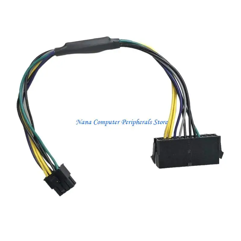 

F68C 24 Pin to 8 Pin PSU Main Power Supply ATX Adapter Cable Cable for Dell Motherboards