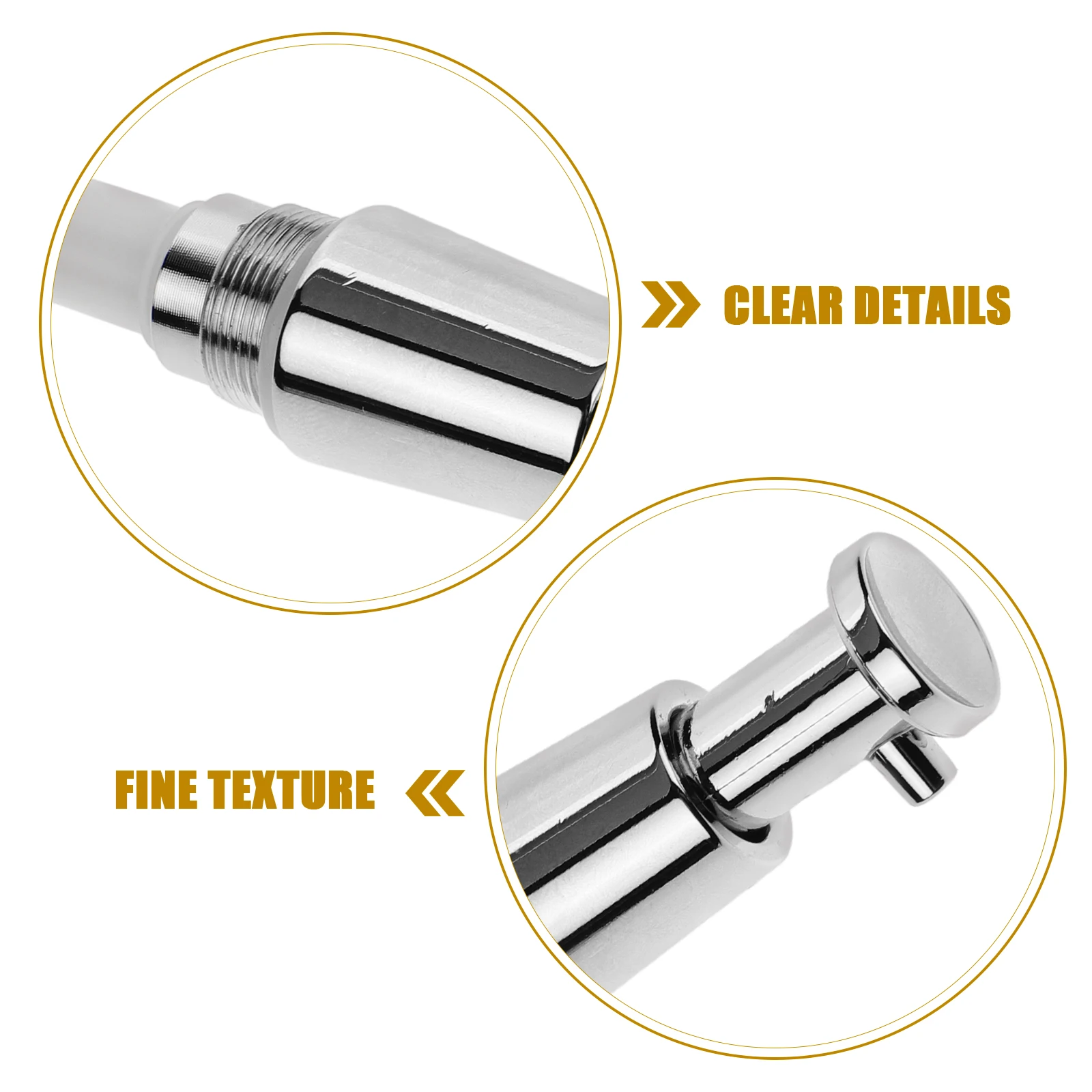 

Soap Dispenser Pump Replacement Shampoo Foaming Copper Core Lotion Bottle Pump Refillable Jar Detachable Inner Part