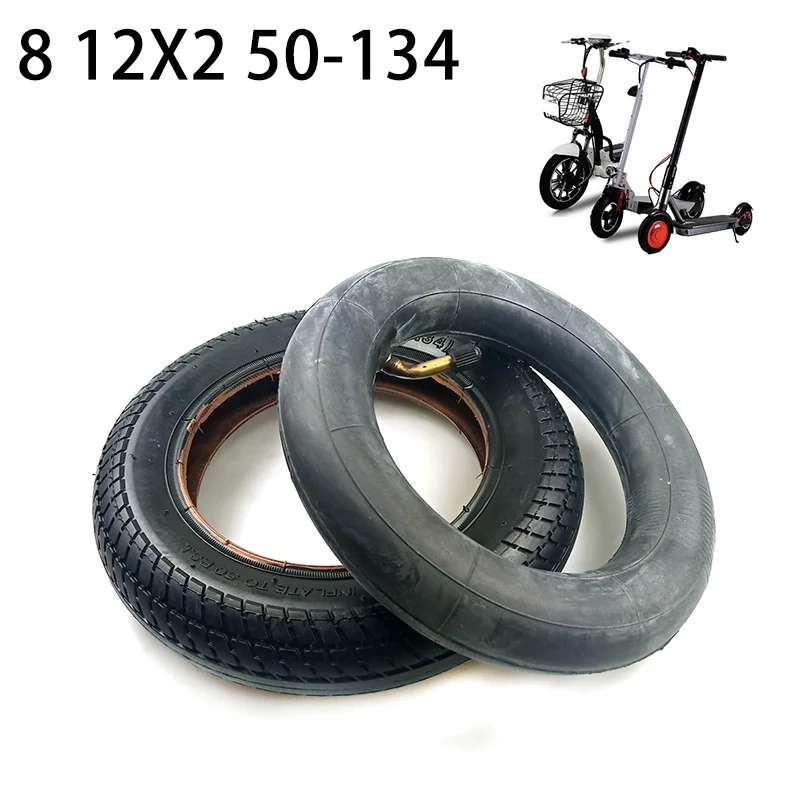 High performance 8 1/2X2 (50-134) tires .5 Inch Baby carriage Wheelbarrow Electric scooter tyre inner tube  1/2*2