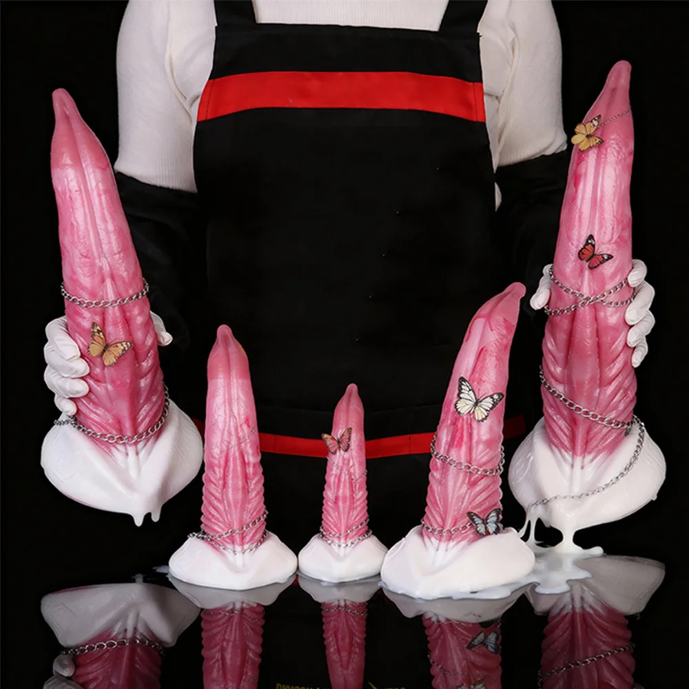 YOCY Giant Animal Killer Whale Penis Silicone Monster Dildo With Sucker Anal Massager Sex Toys For Adult Women Men Pleasure