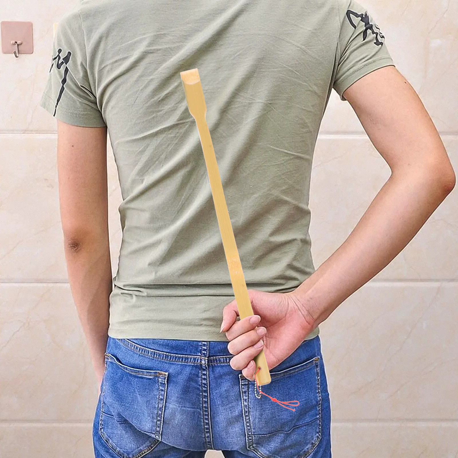 

Набор из 4 экологичных бамбуковых массажеров для спины с гладкой поверхностью, нежный массажер для спины для пожилых людей, взрослых и детей, инструмент для самостоятельного массажа