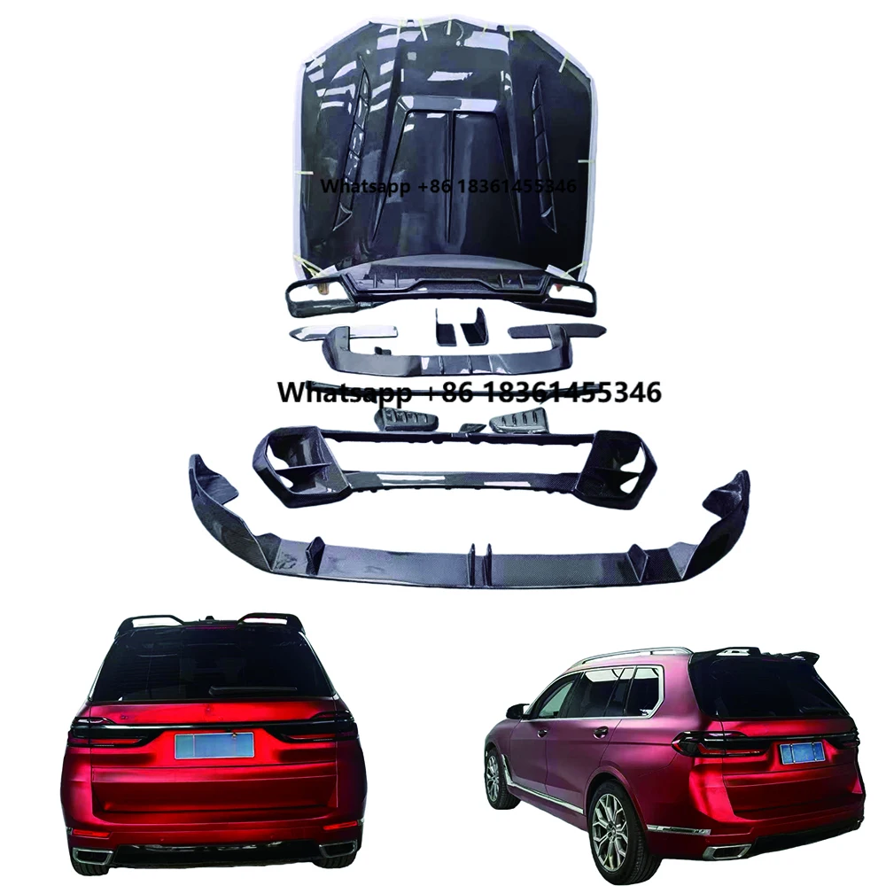 

For X7 G07 Large Design Carbon Fiber Body Kit - Premium Luxury SUV Exterior Upgrade Parts