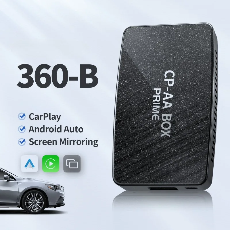 

CA360 трехканальная проводная и беспроводная коробка CarPlay Airplay + зеркальный экран Android автомобиля AI Box USB 5 В универсальные модели
