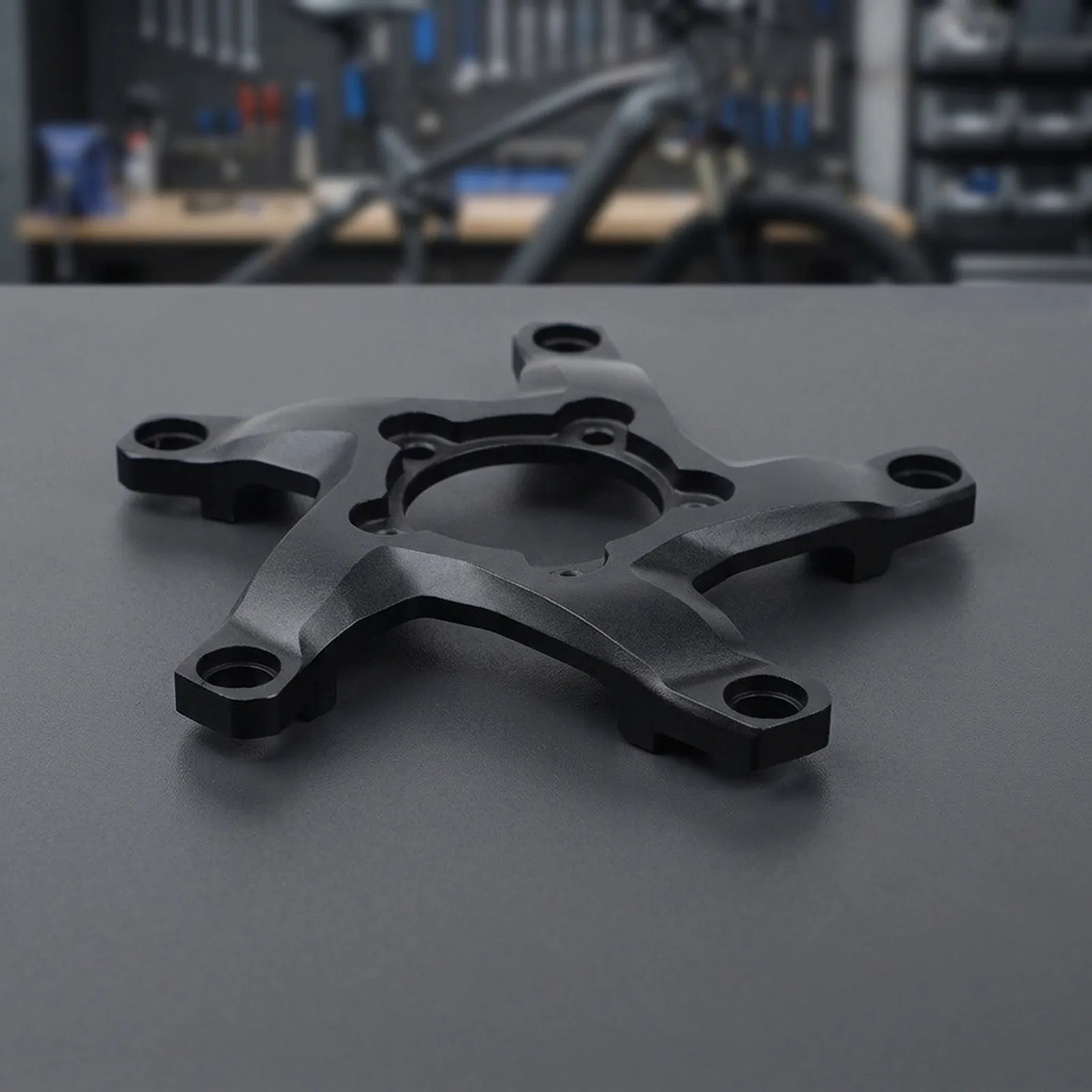 Black 40T Chainring Wheel 9mm Offset For Bafang BBS03 M615 M625 Electric Bicycle Motor Single Speed Crankset Accessory