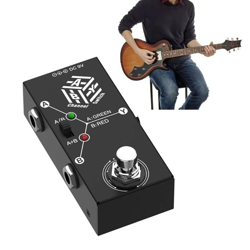 31KC Guitar Pedal AB Box Effect Part Aby Line Selector Effect Pedal True Bypass