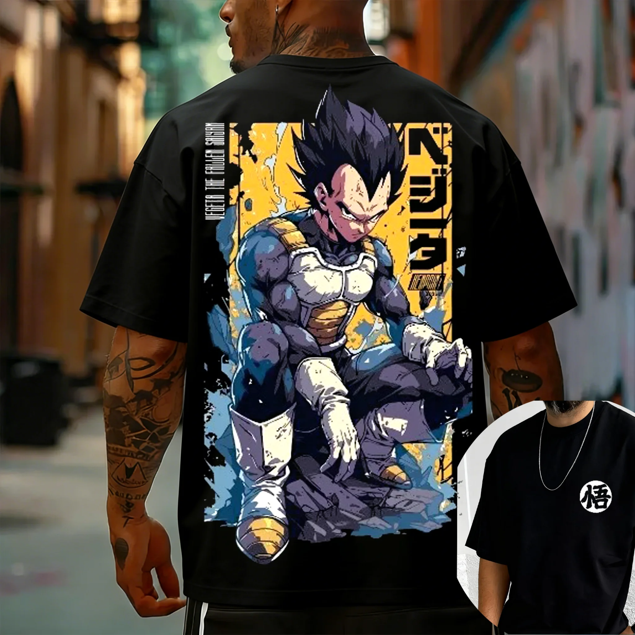 

2026 Dragon Ball Goku Japanese Anime Printed Men's T-Shirt for Women Cotton Harajuku Y2k Short Sleeve Tshirt Clothing Tee Tops