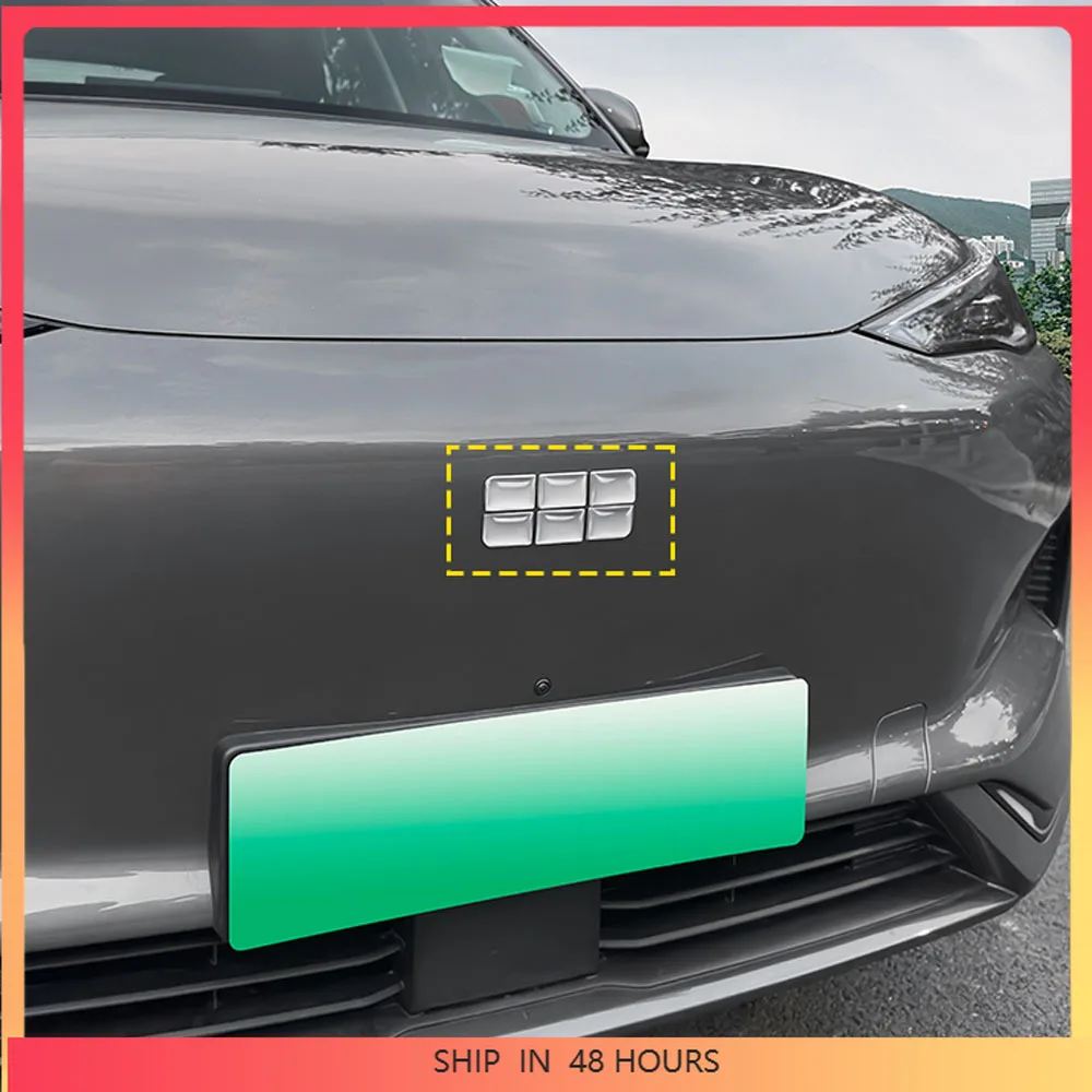 

Новинка для Geely EX5 Galaxy E5 2024 2025 2026, клейкая защитная наклейка с логотипом автомобиля, принадлежности для интерьера, этикетка на руль, Sti