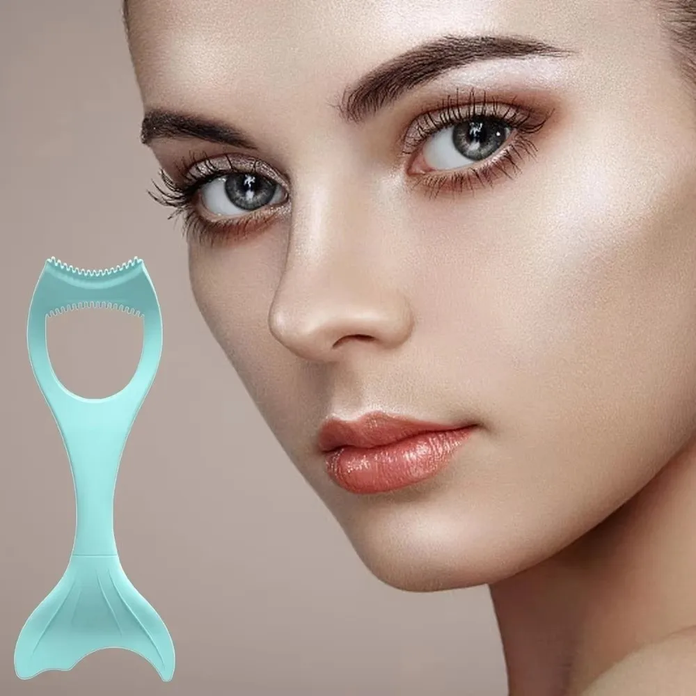 Nuovo silicone mascara scudo sirena estensione eyeliner aiuto ombretto sdraiato baco da seta strumento per il trucco degli occhi per donne ragazze principianti
