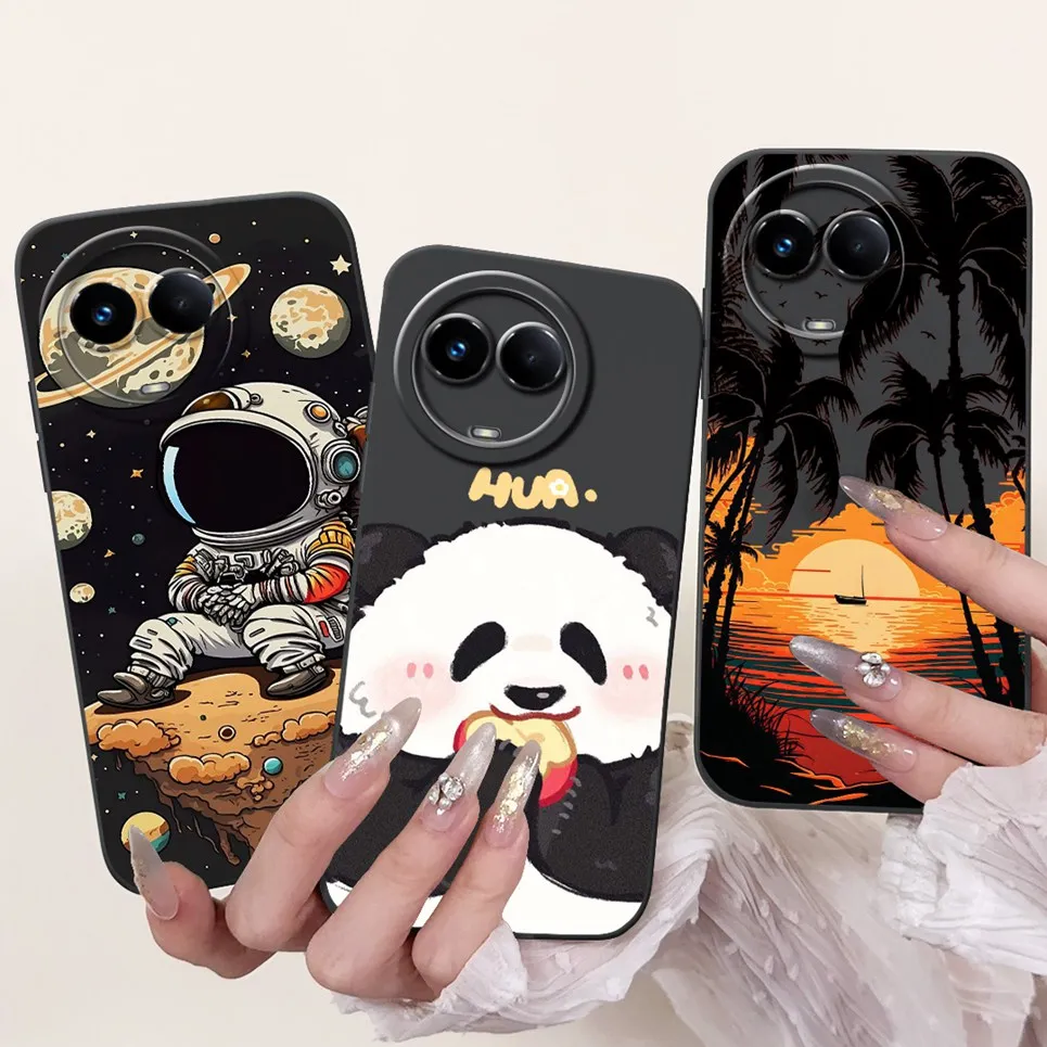 Case For Realme 11 4G 5G 11 Pro Plus 11x Phone Case RMX3780 RMX3751 RMX3636 Soft Silicone Cartoon Back Cover Camara Protection