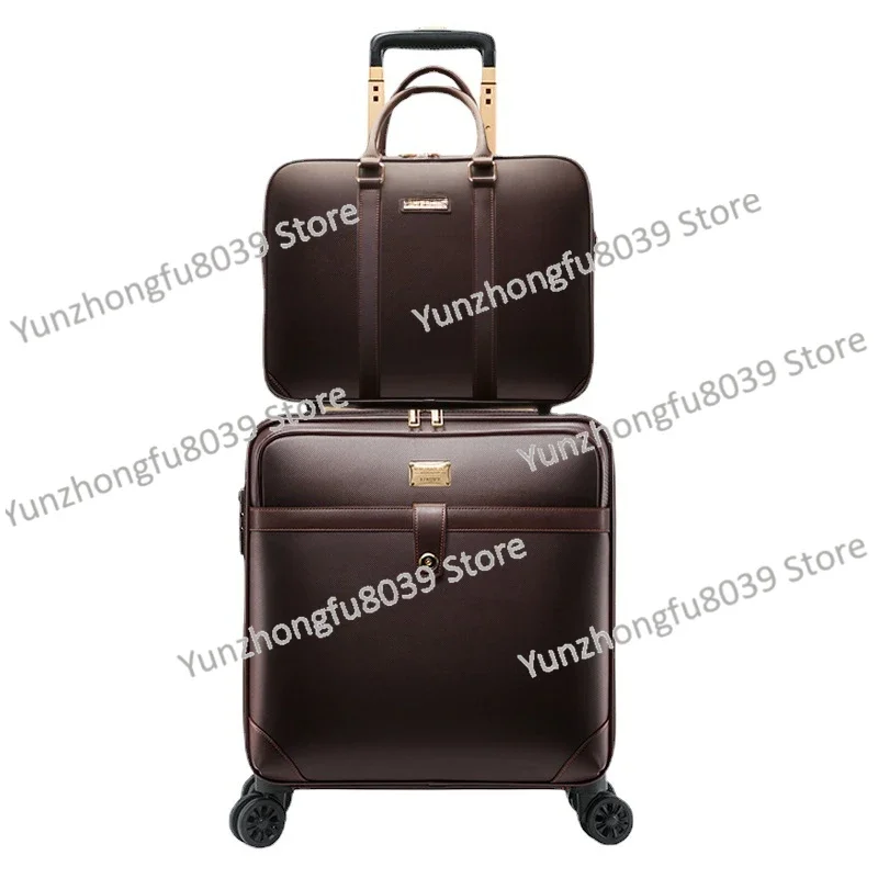 Luggage 28 inch tie rod business boarding travel password leather case