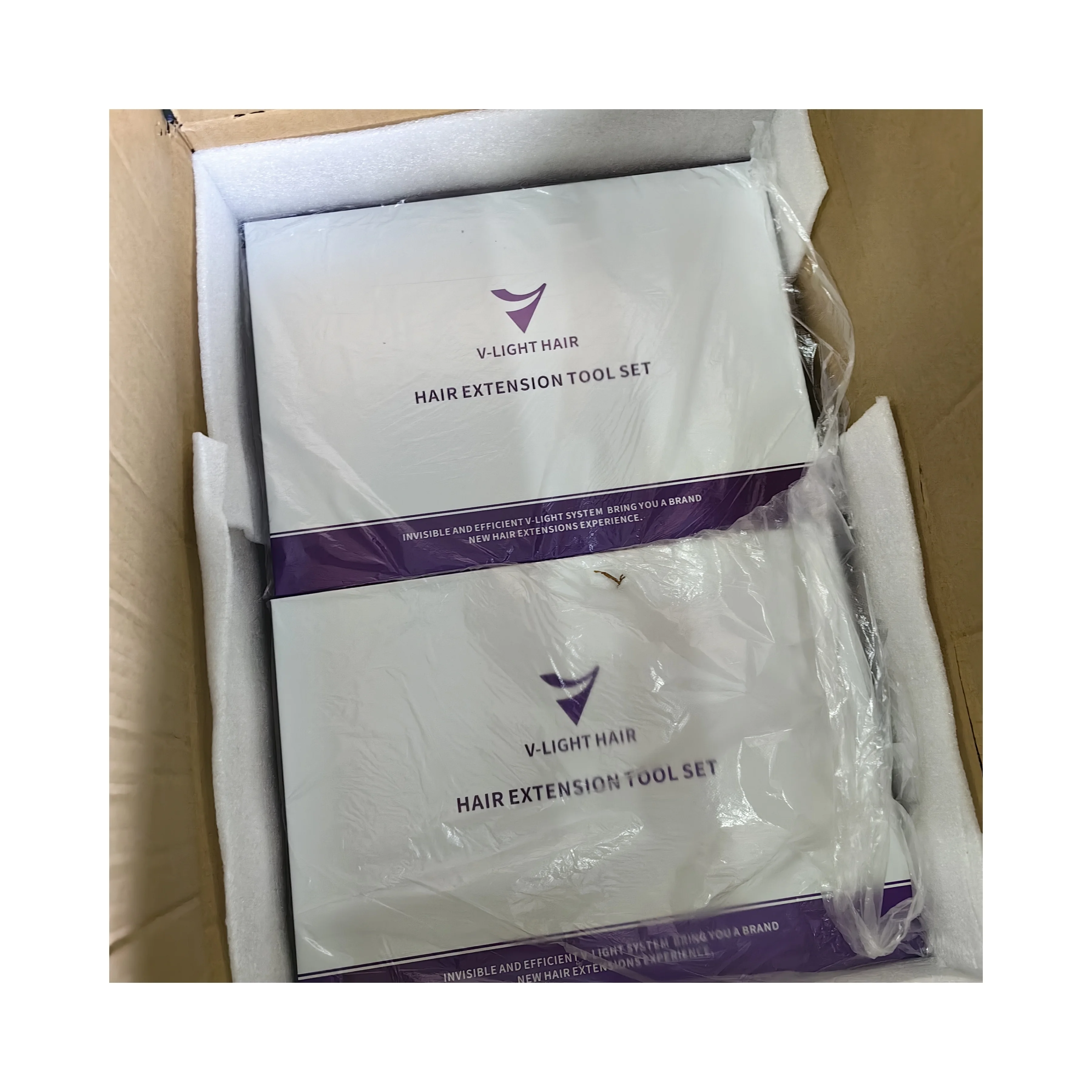 Cabelo Extensão Gift Box Set, High Tech V-light, O Rei do Cost-Atletring, Fornecido Diretamente pela Fábrica, Venda Quente