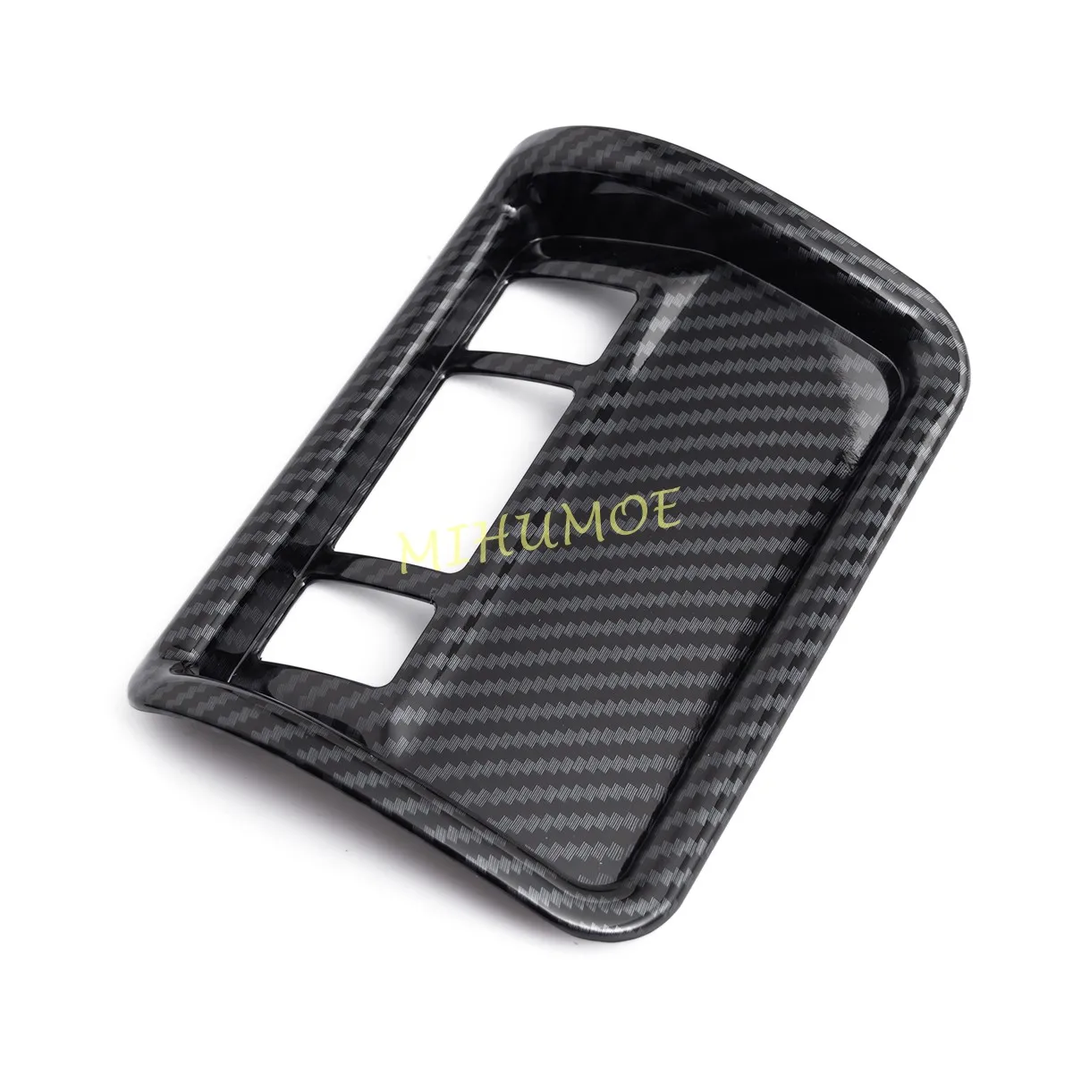 For Subaru Crosstrek Impreza 2024 2025 Carbon Fiber Center Console Dashboard Switch Cover Trims Accessories