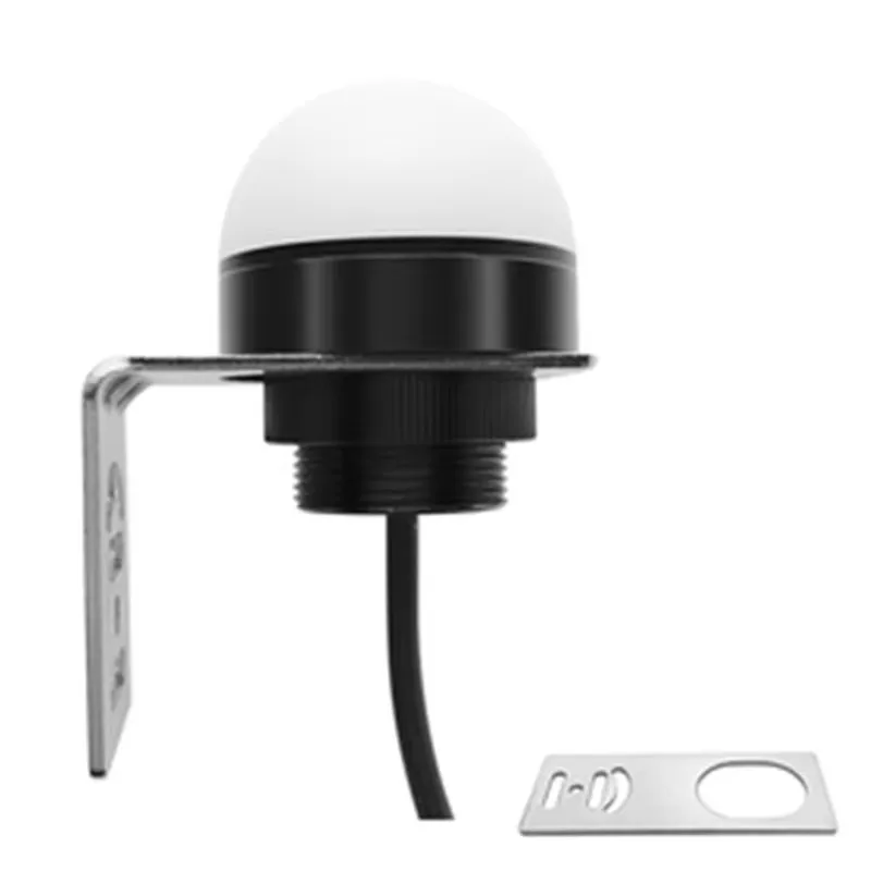 Luz Led de señal hemisférica integrada de tres colores, equipo de máquina herramienta, lámpara de alarma de advertencia, 12v, resistente al agua, 24v, D50mm, M30