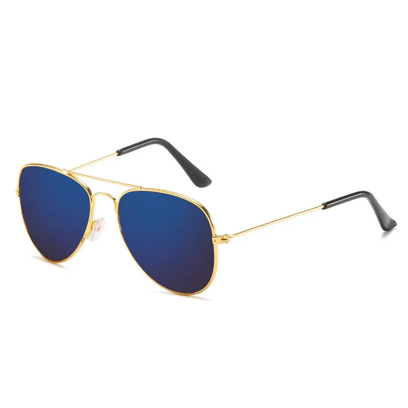 Mode Kinder Student Sonnenbrille Männer und Frauen Farbe reflektierende Sonnenbrille Kröte Spiegel niedlichen Baby Kinder Sonnenbrille – Detail 13