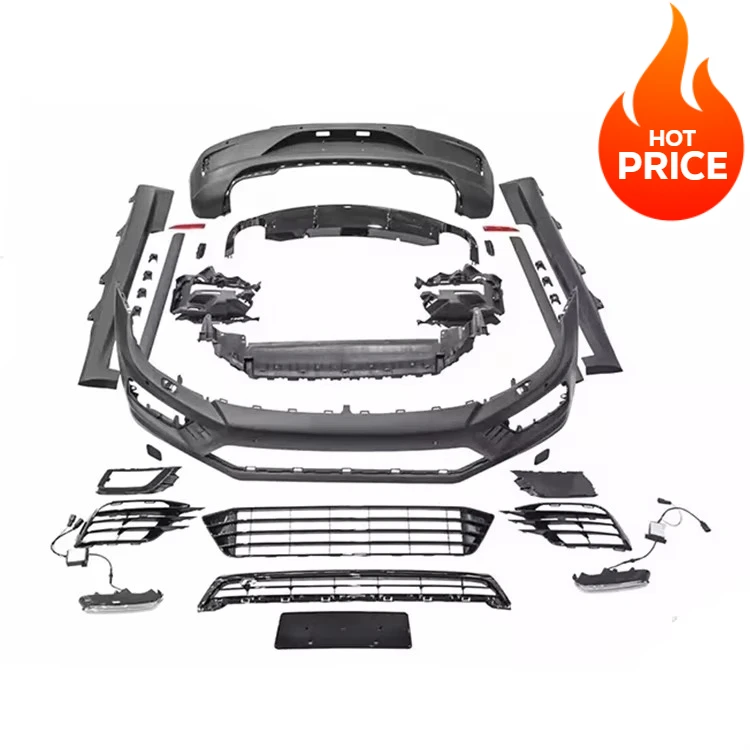 

Hot Sale! 15-17 Body Kits for Volkswagen Scirocco Modified - R-Line Style Front/Rear Bumpers & Side Skirts