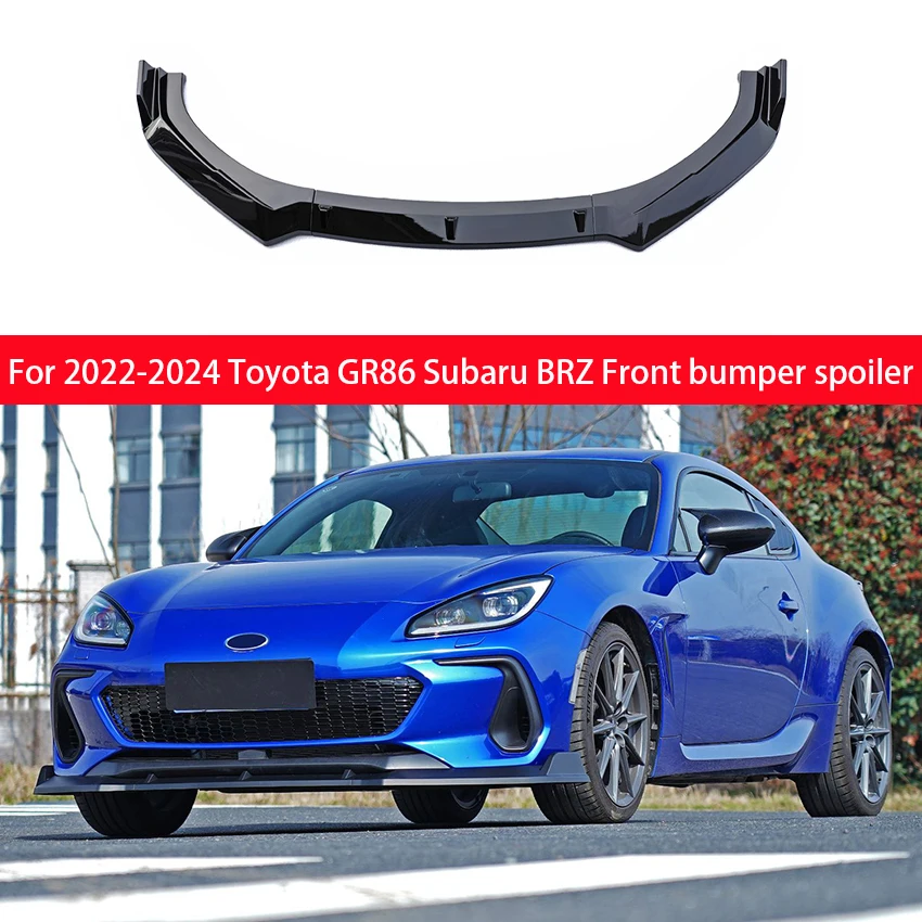 

Для Toyota GR86 Subaru BRZ 2022-2024 автомобильный передний бампер, разделитель губ, диффузор, комплекты кузова, спойлер, защита бампера