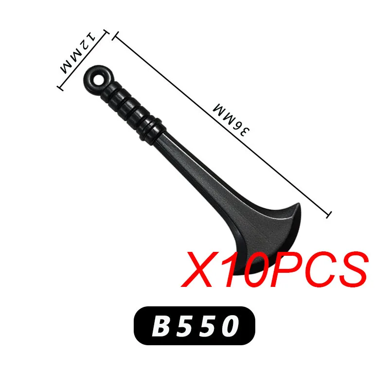 Mittelalterliche Waffen Bausteine Armeesoldaten Figuren Militärzubehör Messer Schwert Axt Breitschwert Bausteine Spielzeug für Kinder