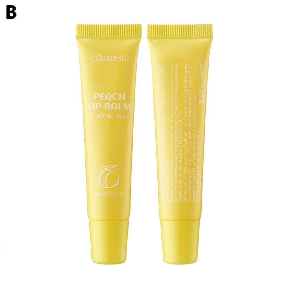 Bálsamo labial perfumado de frutas, hidratante, reparación y bálsamo, eliminación de piel, aromas, cuidado de los labios, fresa muerta, melocotón Q3m3