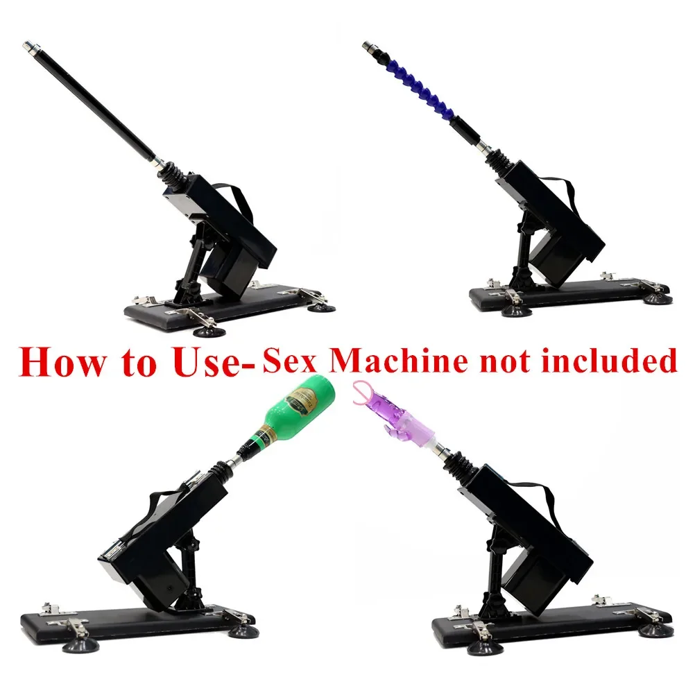 Entry Level Sex Machine Dildo Attachments A2/A3 Big Dildos for Women Men Masturbation Anal Plugs Kit 3XLR Accessories Sex Shop