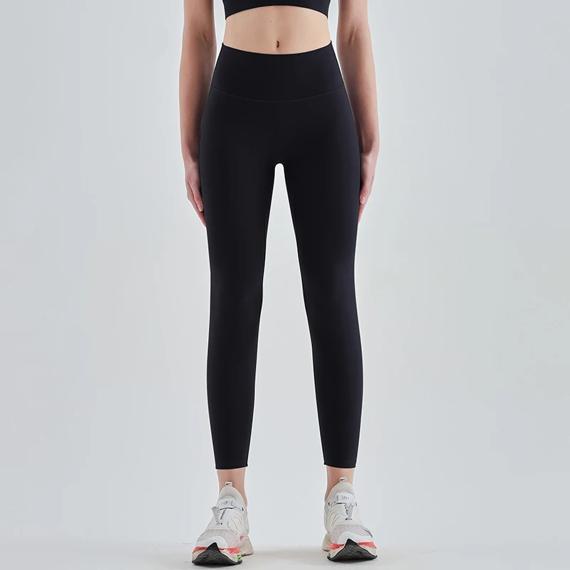 سراويل اليوغا النسائية عالية الخصر سلسة عالية بسط بعقب رفع تنفس السراويل الرياضية للنساء الصالة الرياضية طماق