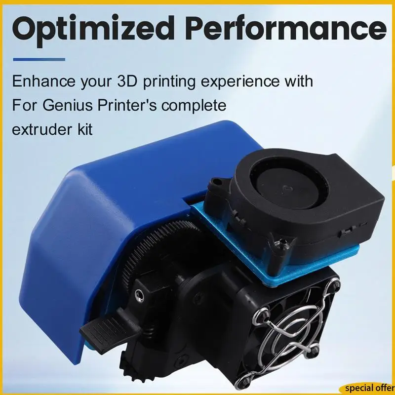 

A61I для артиллерийского 3D-принтера, экструдера для высокотемпературного одноструйного экструдера Genius, бесшумного, простого в установке
