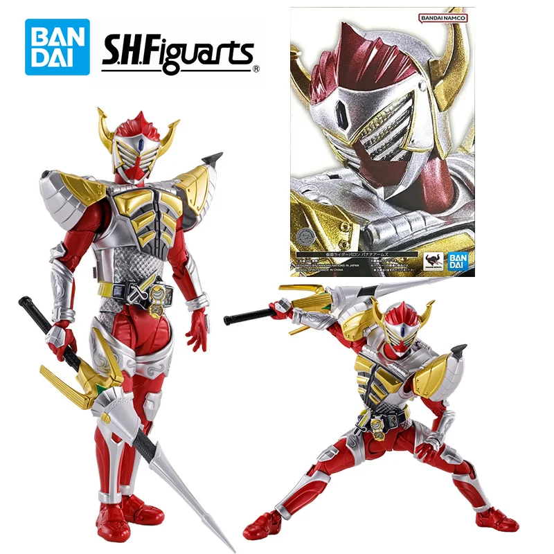 Bandai S.h.figuarts Shinkocchou Seihou Kamen Rider Baron Banana Arms 16Cm Anime Original Action Figure Model Toy Gift Collection