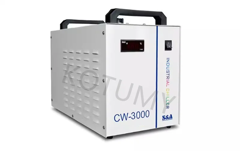 CW3000TG Air Cooled Laser Water Chiller Compact Cooler For Small Laser Marking Engraving Equipment Stable Heat Exhaust Operation