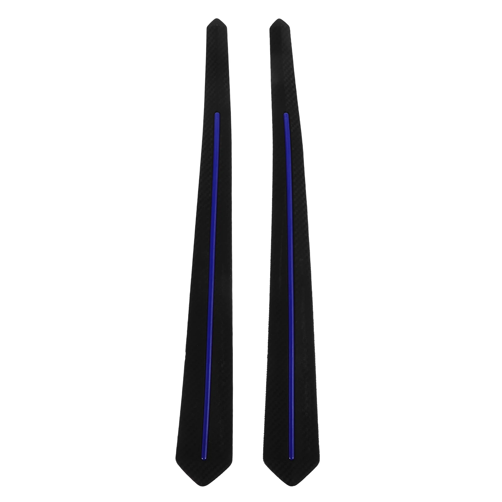 

2pcs Universal Car Anti-Collision Protection Strip Heavy-Duty Soft Bumper Guard Body Protector Pvc Tpr Front Rear Corner Suv