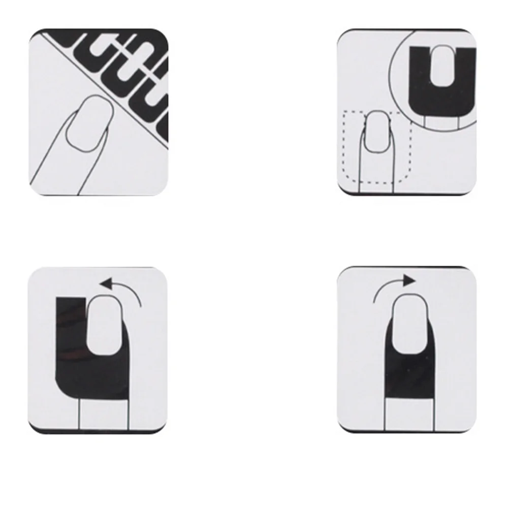Nail Form Anti Polish Leaking 5 Pieces/Lot Nail Protector Peel Off Tape Silicon Material Keep The Skin Clean and Safe