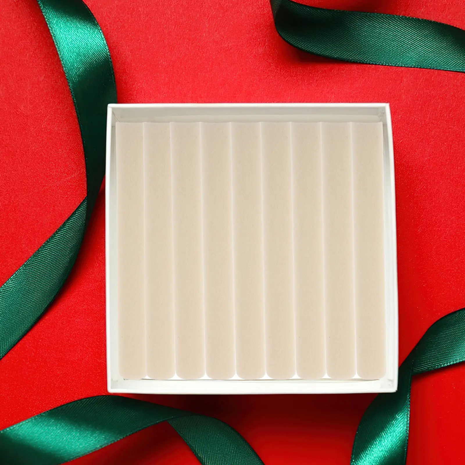 

8Pcs Jewelry Box Sponge Inserts Flexible Drawer Dividers White High-Density Partition Strips for Ring Earring Necklace Organizer