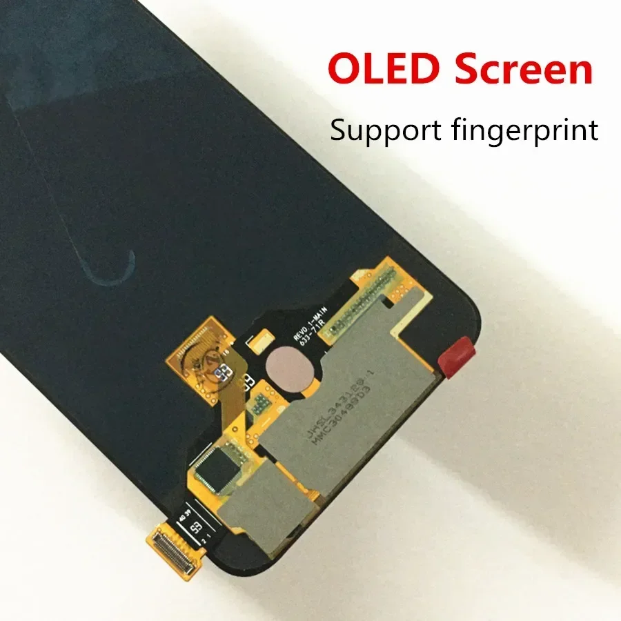 Imagem -04 - Oled Lcd Display Screen Digitizer Peças de Reposição de Montagem Completa Oled para Oppo R17 Rx17 Neo 64