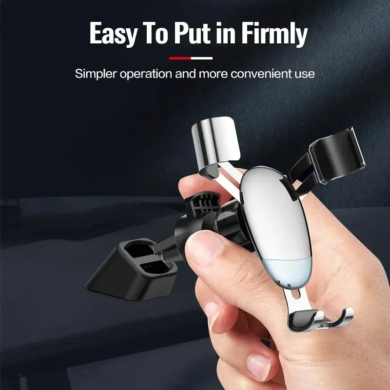 Mobile Phone Bracket Base in Car Dashboard Phone Holder Car Air Outlet Clip Bracket Base Cellphone GPS Stand Cradle Accessories