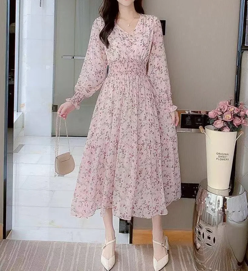 

Новое модное сексуальное облегающее платье с длинным рукавом и v-образным вырезом с принтом для женщин, 3 цвета