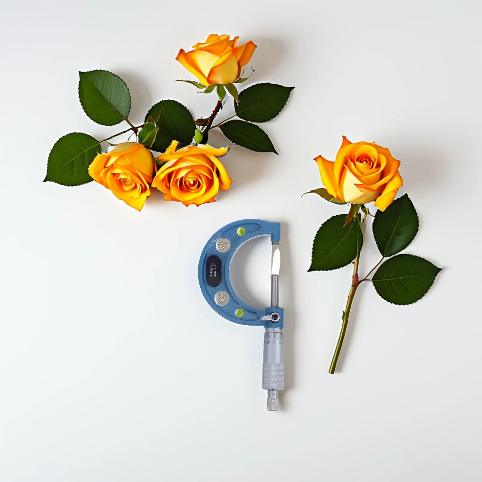 

Outside Micrometer Stainless Steel 25-50mm 0.01mm Precision Measuring Tool High Accuracy Mechanical Micrometer for Machinists