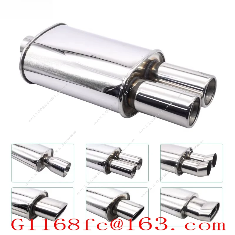 Stainless Steel Modification of Automobile Pipe, Flat Drum, Loud Drum, Straight Exhaust Universal