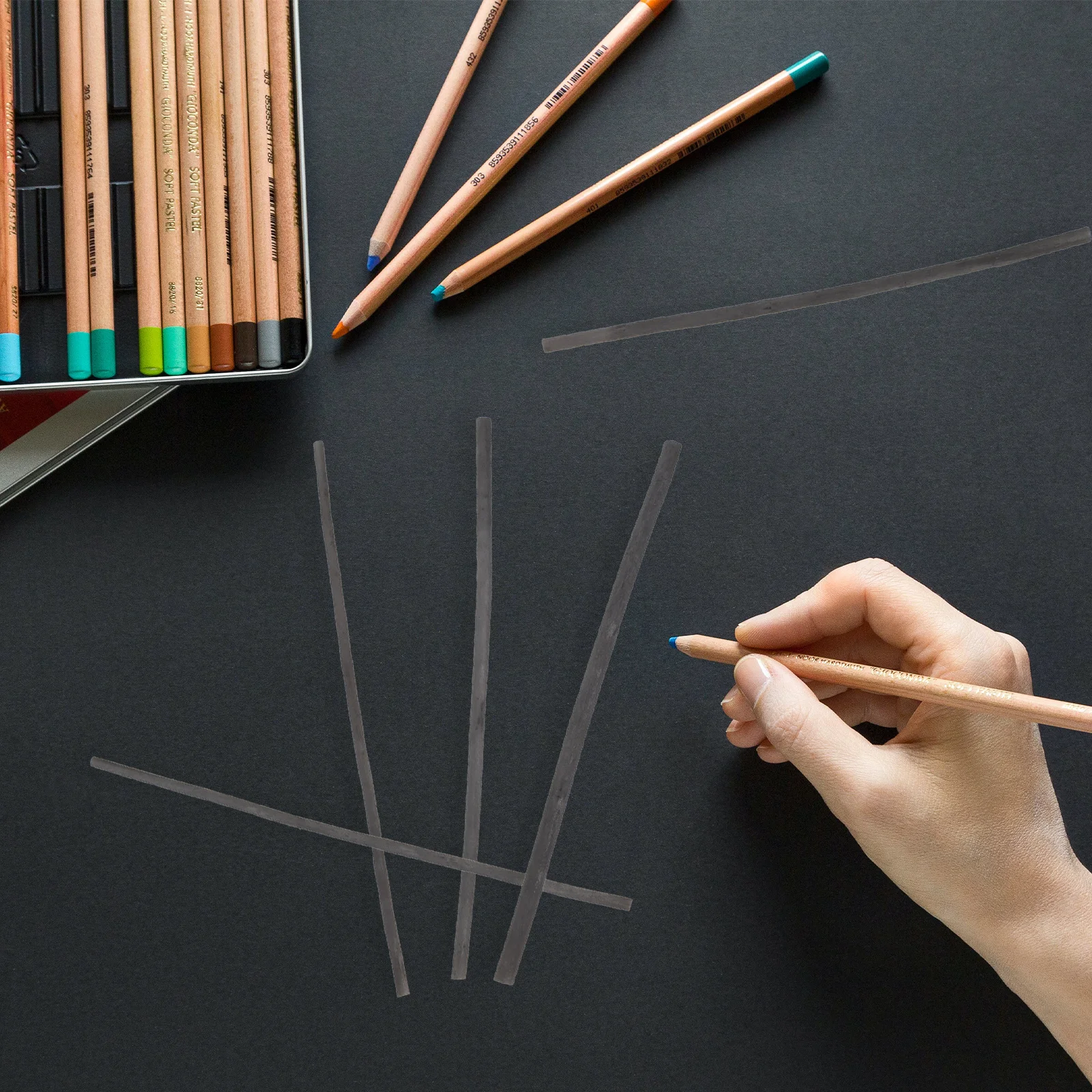 

25Pcs Compressed Charcoal Sticks Durable Artist Sketching Drawing Pencils for Students Teens Adults Professional