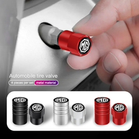 4Pcs Aluminum Alloy Car Wheel Tire Valve Caps Stem Cover For Morris Garages MG Cyberster MG3 MG5 MG7 MG6 ZS ES5 ONE HS MG4 EV
