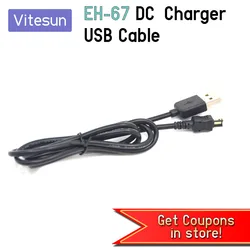 Vitesun EH-67 USB Cable EH67 Charger DC Cable for Nikon Coolpix L100 L105 L110 L120 L310 L320 L330 L810 L820 L830 L840