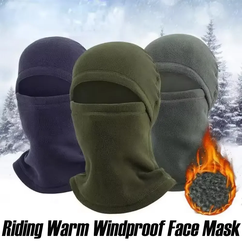 

Winter Riding Warm Windproof Face Mask Outdoor Cycling Sport Brimless Men's and Women's Motorcycle Hats Motorcycle Equipments